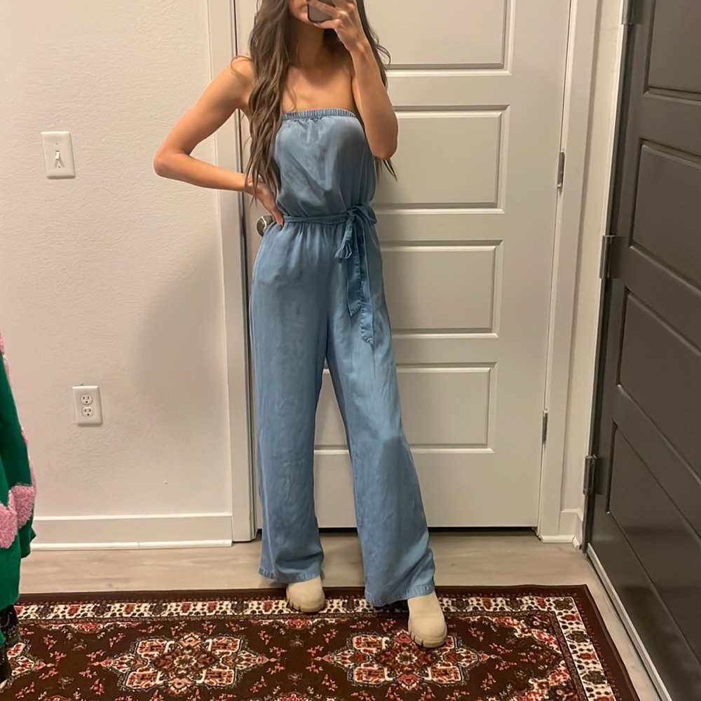Strapless Jumpsuit